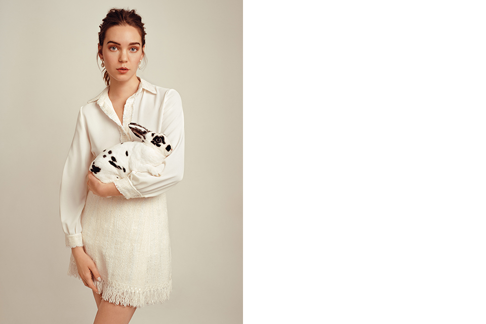 Rock und Bluse von LANNIQUE
