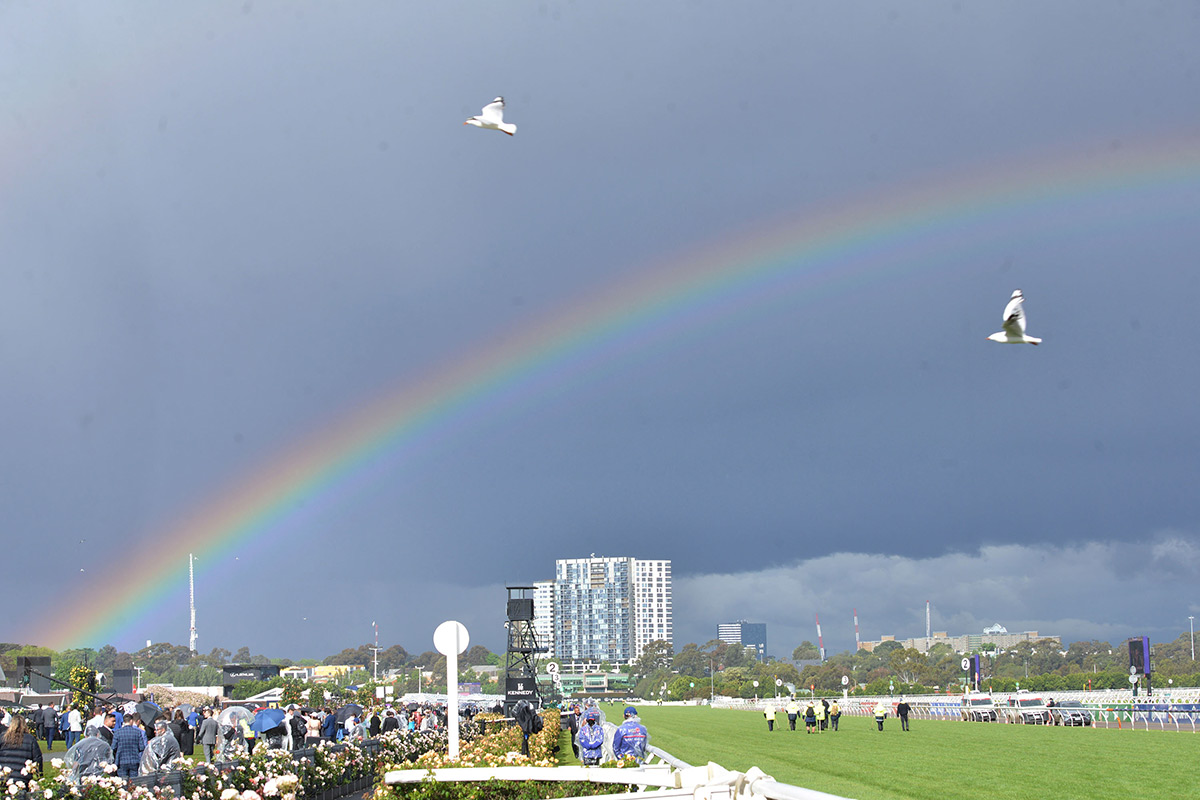 Regenbogen in Australien.