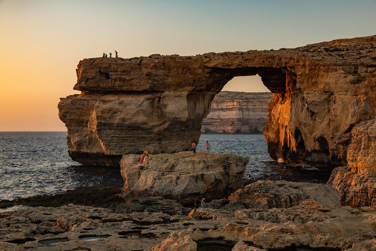Bucht in Malta.