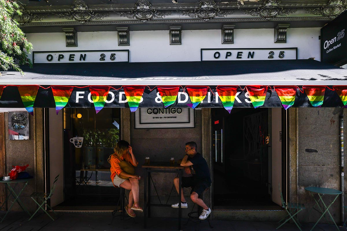 Restaurant in Spanien.