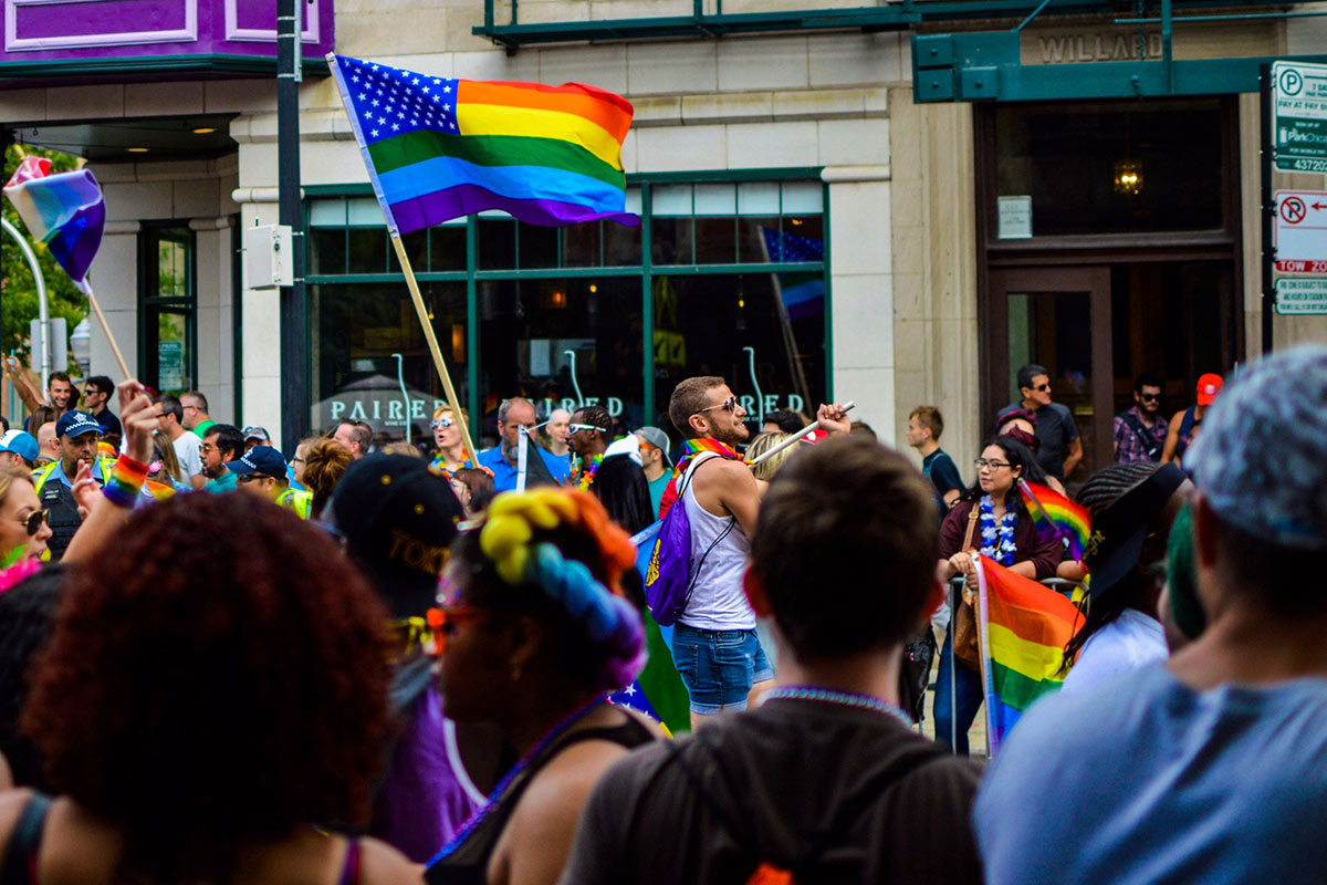 Queer-Parade in Grossbritannien.