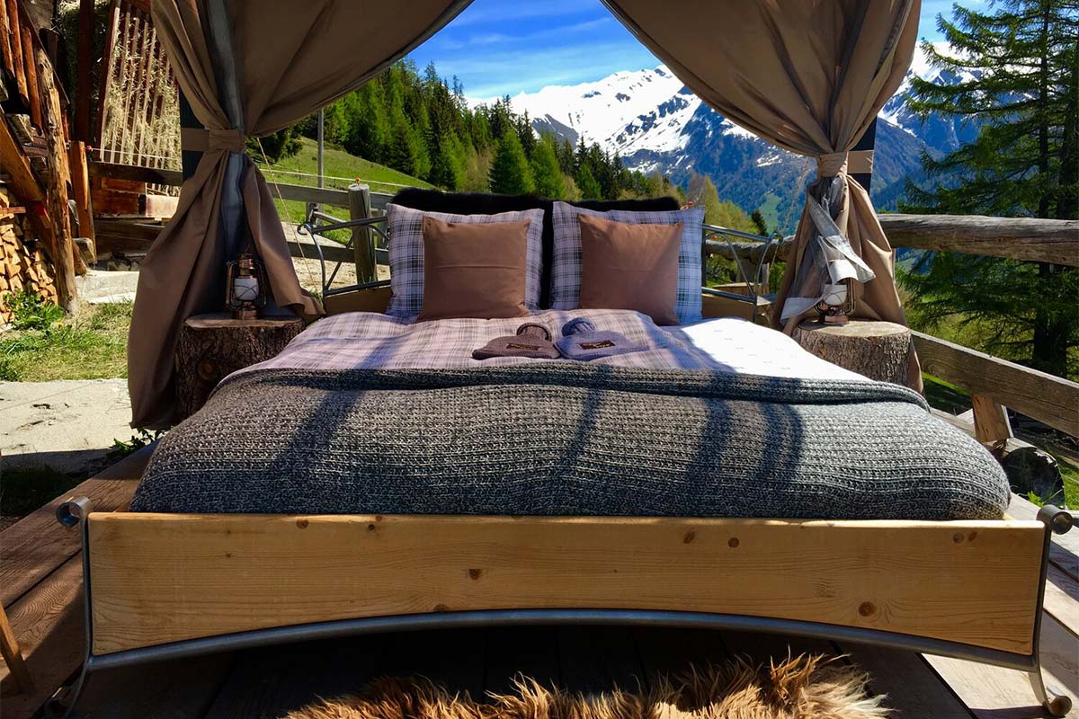 Glamping im Wallis.