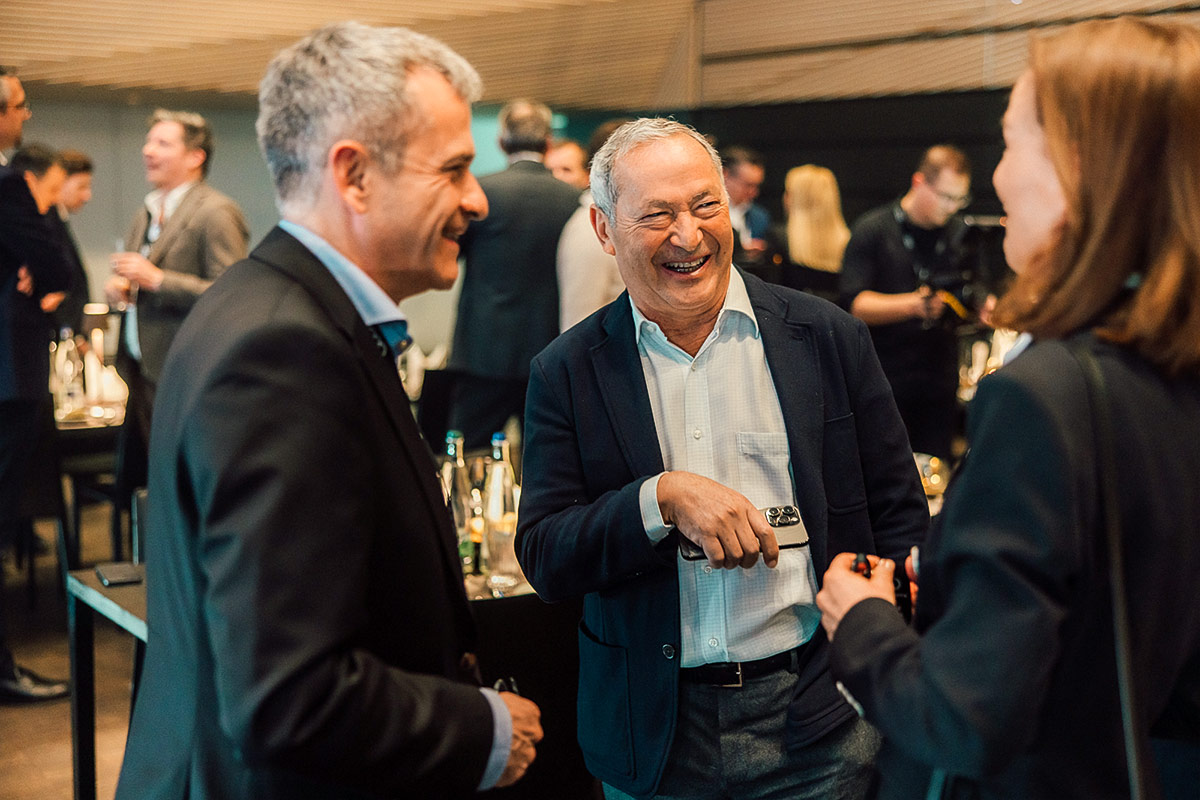 Helmuth Ruhl, CEO AMAG Group & Sami Sawiris, Investor Andermatt Swiss Alps