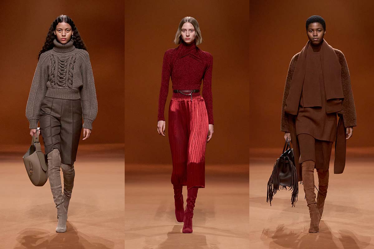 Hermès Fashion Show FW 23/24 Looks.