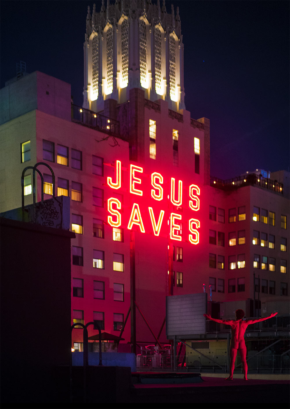 Jesus Saves von Simon Lohmeyer.
