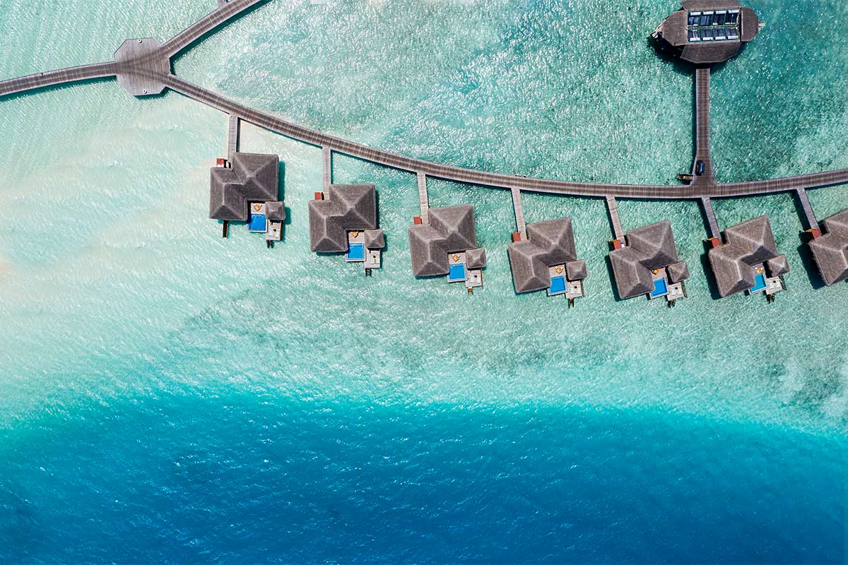 Overwater-Bungalows 