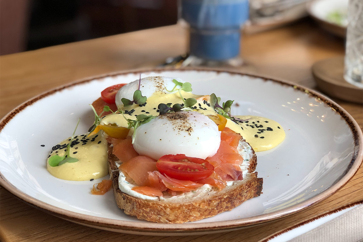 Brunch im Cafe du bonheur.