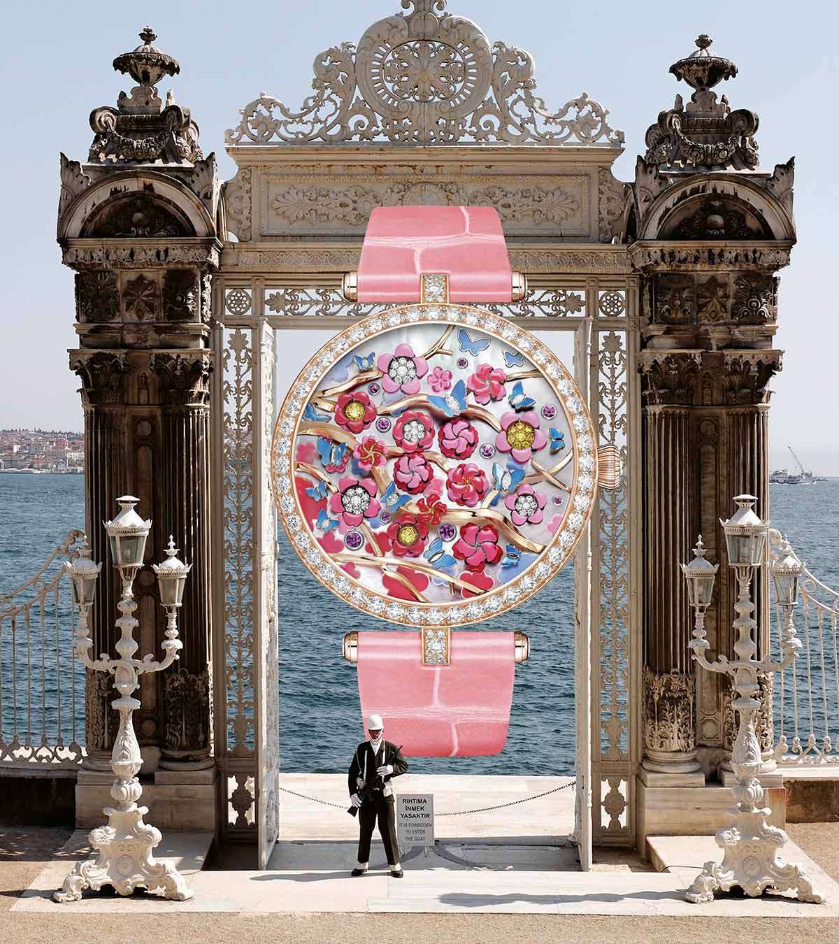 Die schönsten Uhren der Saison: Van Cleef & Arpels, „Lady Arpels Heures Florales Cerisier“, ca. 258'000.–