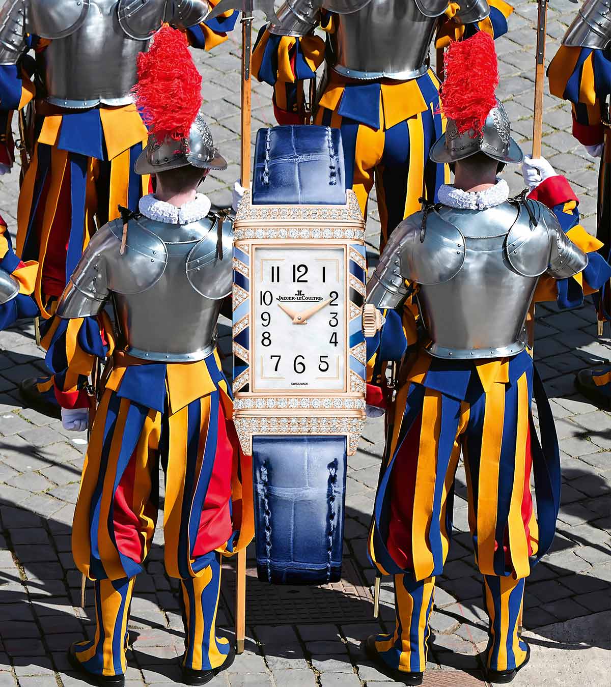 Die schönsten Uhren der Saison: Jaeger-LeCoultre, „Reverso One Precious Colours“, mit Roségold, ca. 123'000.–