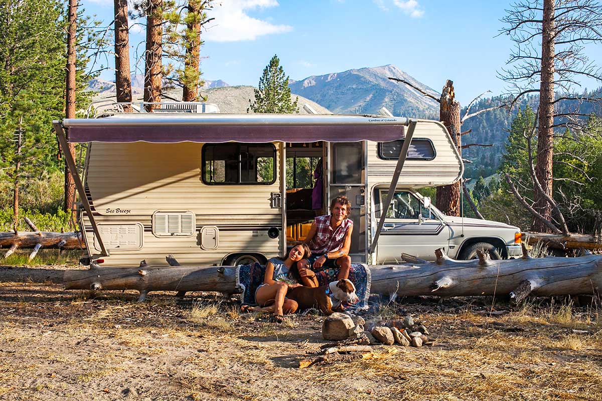Campervan von Cali Laffranconi & Connan Schilling