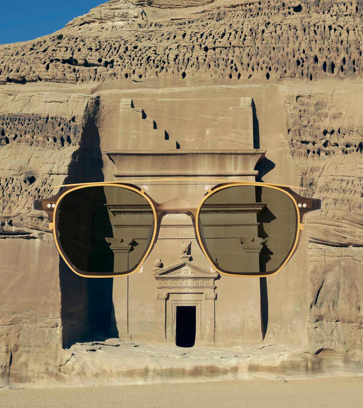 Oliver Peoples X Gio Point, Sonnebrille aus Acetat, ca. 656.–