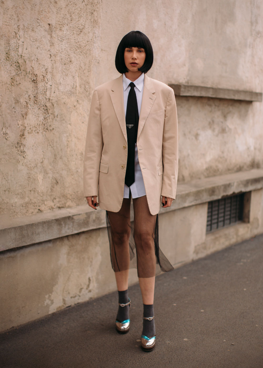 Street Style: Beige