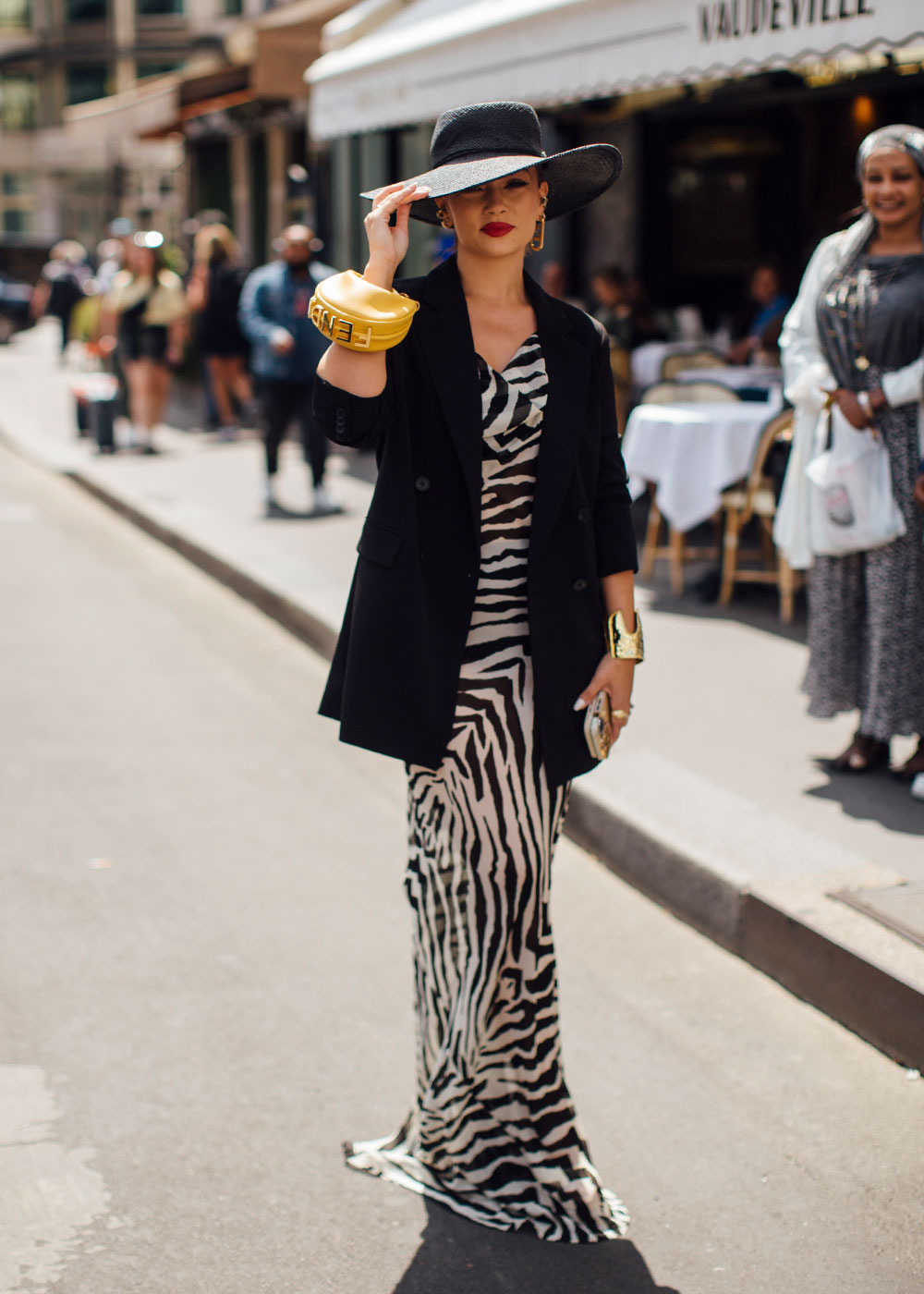 Street Style: Schwarz-Weiß