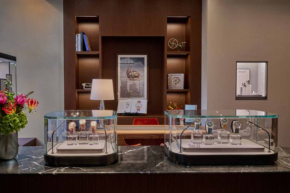 Wiedereröffnung der Breguet-Boutique in Zürich Breguet-Boutique Zürich