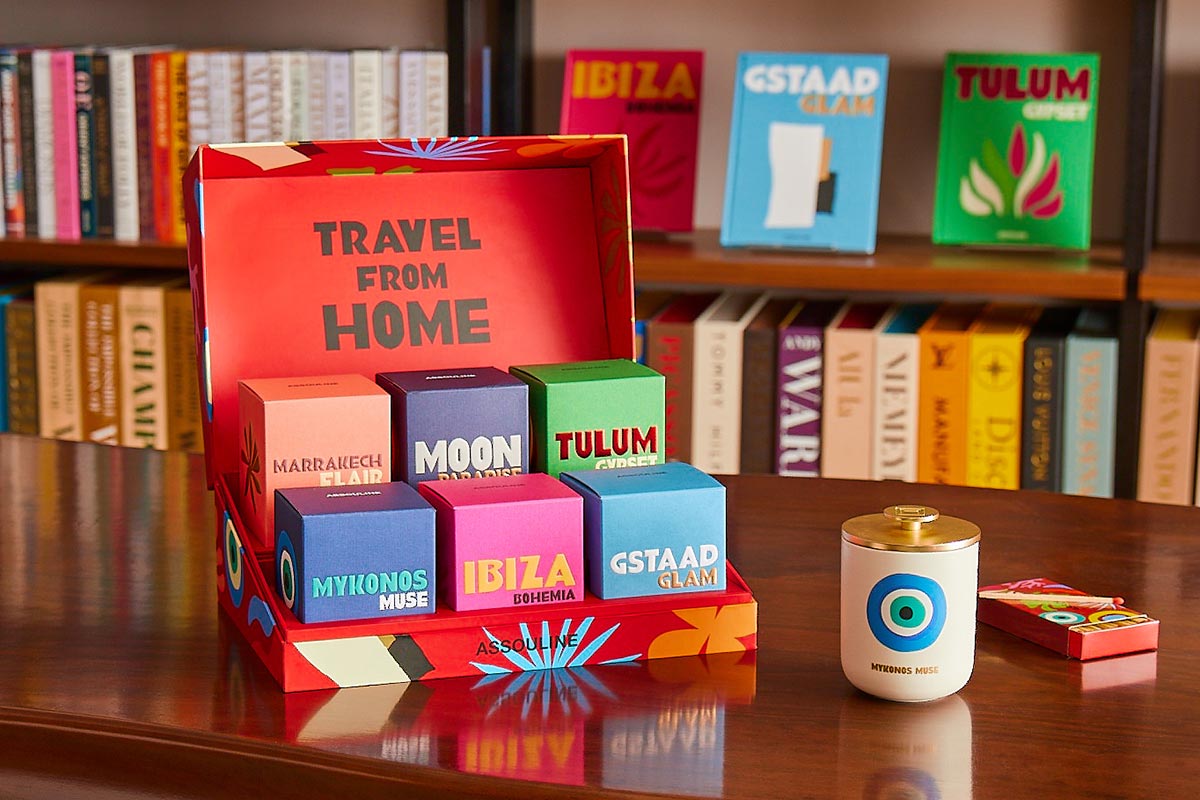 FACES 1123 TheHype Travel Assouline Candles - FACES.ch