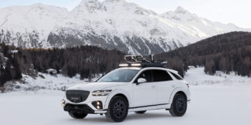 Genesis GV70 Snow: das neue Auto für AbenteurerInnen Teaser