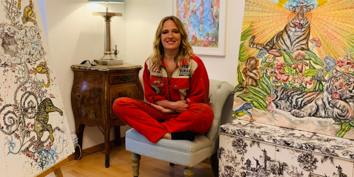 Kunst, Kritik und Courtney Love: Ginny Litschers kreative Welt