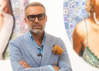 Ein Hauch von Hollywood: Künstler Boris Dondè in Luzern