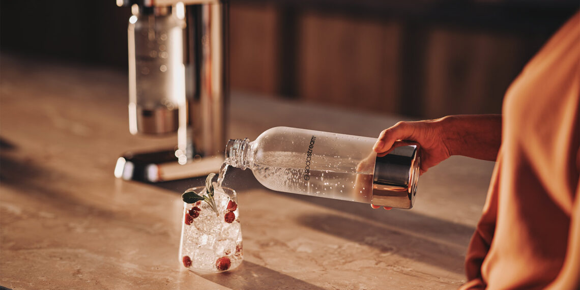 Prickelnd: Der neue SodaStream-Wassersprudler ensō