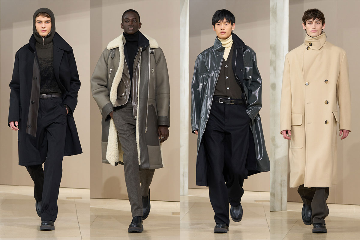 Hermès Herbst/Winter 2025/26 Herren-Kollektion: Warm, funktional, modern 1coats - FACES.ch