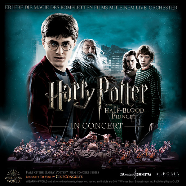 Gewinne 2x2 Tickets für Harry Potter and the Half-Blood Prince – In Concert