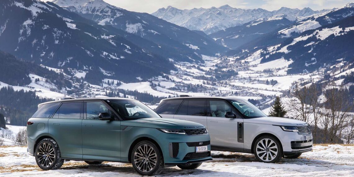Eine alpine Experience mit Range Rover in Kitzbühel